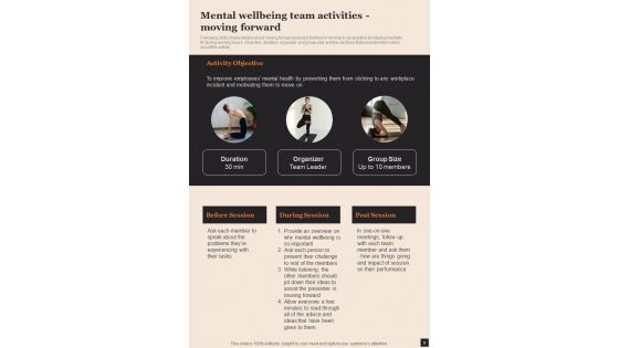 Health And Wellness Playbook Template