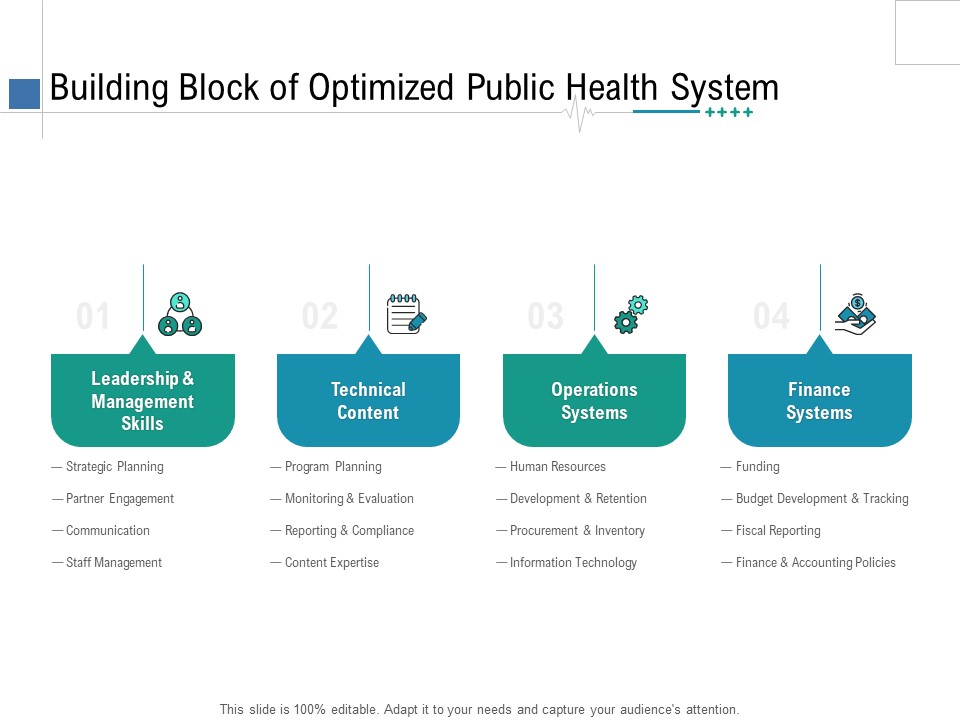 Health Centre Management Business Plan Building Block Of Optimized Public Health System Ppt Summary Good PDF