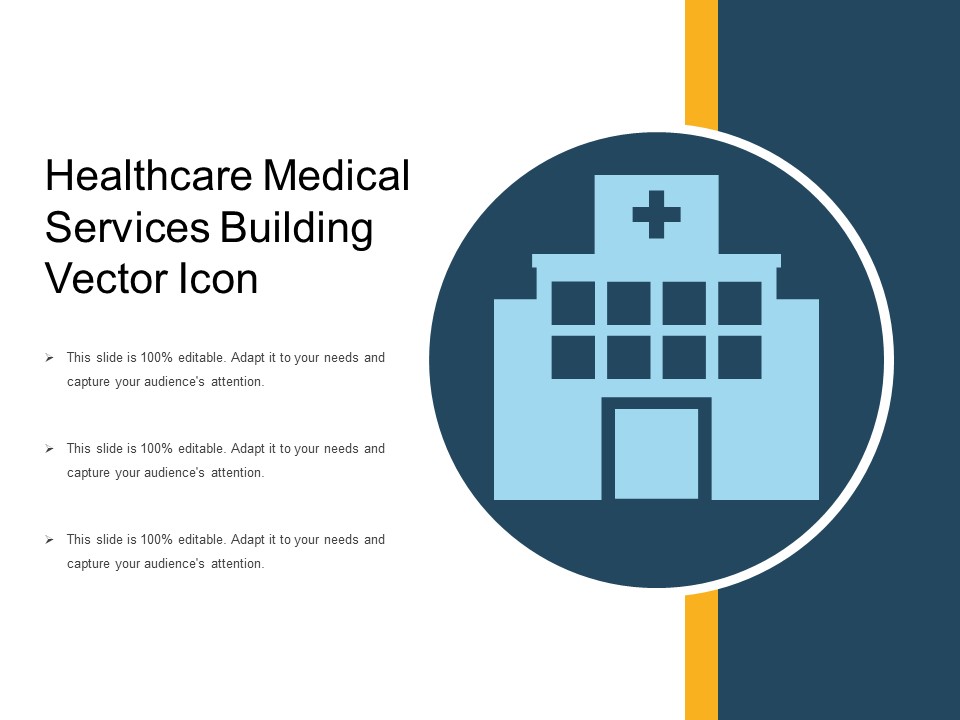 Healthcare Medical Services Building Vector Icon Ppt PowerPoint Presentation Show Examples PDF