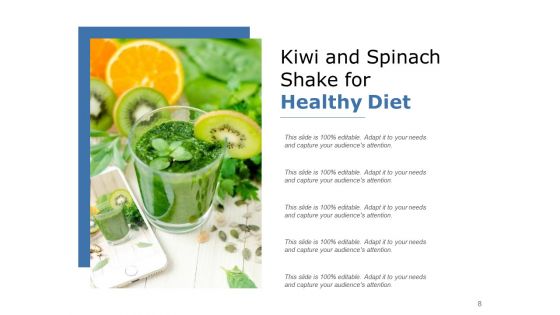 Healthy Food Diet Healthy Diet Green Tea Ppt PowerPoint Presentation Complete Deck