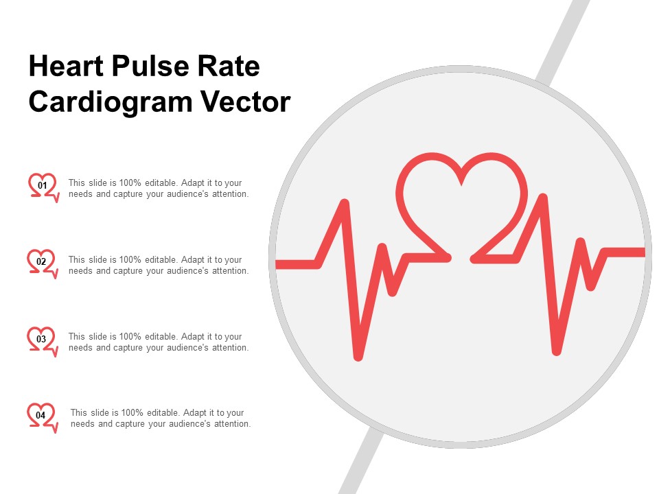 Heart Pulse Rate Cardiogram Vector Ppt PowerPoint Presentation Pictures Inspiration