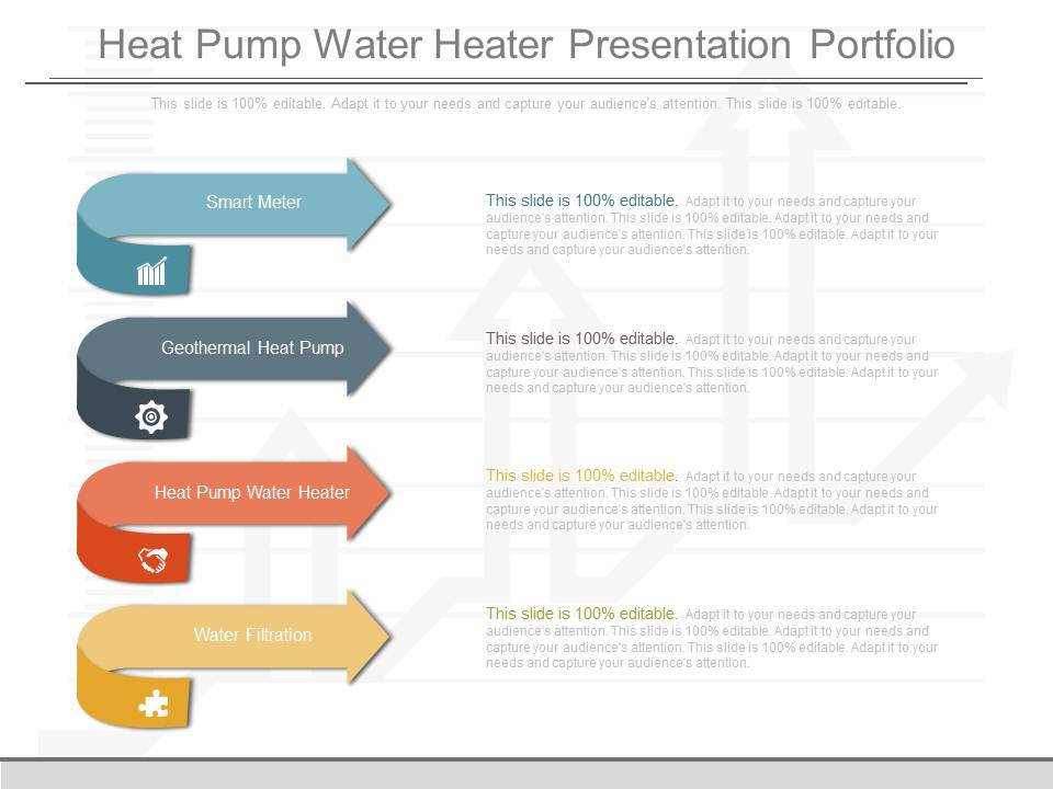 Heat Pump Water Heater Presentation Portfolio