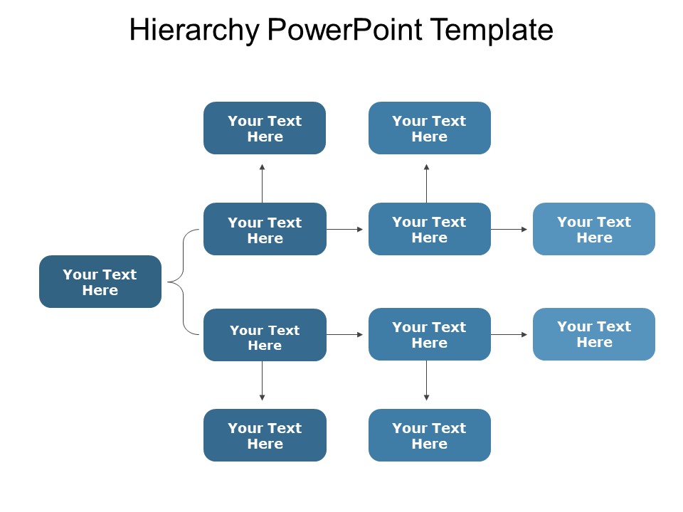 Hierarchy Free PowerPoint Diagram