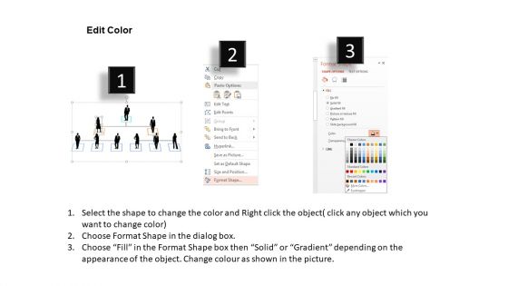 Hierarchy Structure For Reporting Powerpoint Templates