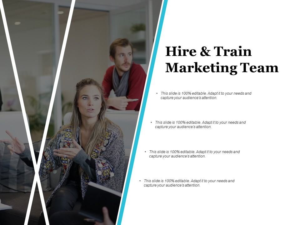 Hire And Train Marketing Team Ppt PowerPoint Presentation Gallery Portfolio