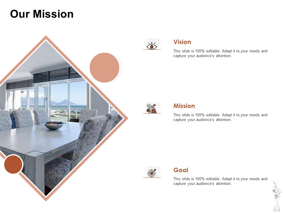Home Decor Services Appointment Proposal Our Mission Ppt Infographic Template Guidelines PDF