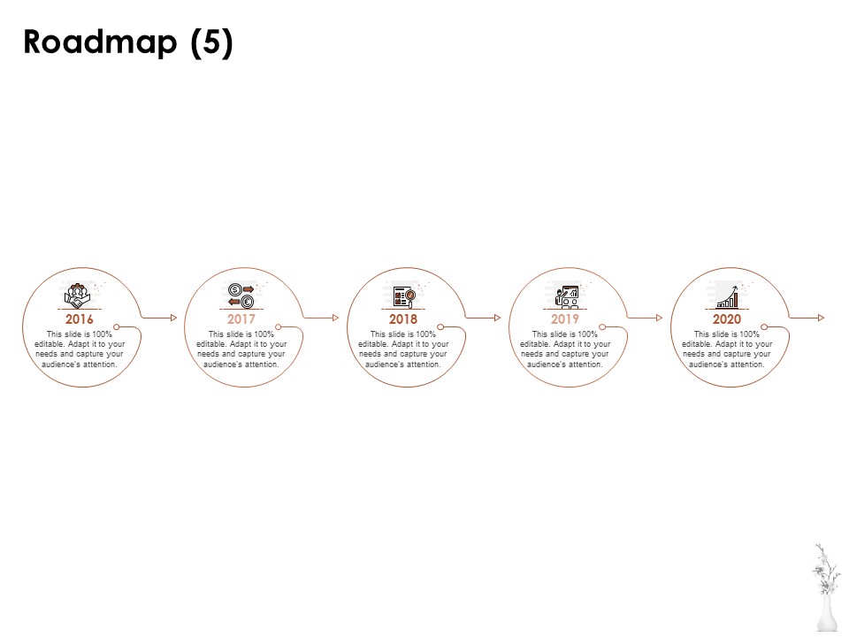 Home Decor Services Appointment Proposal Roadmap 2016 To 2020 Ppt Infographics Brochure PDF