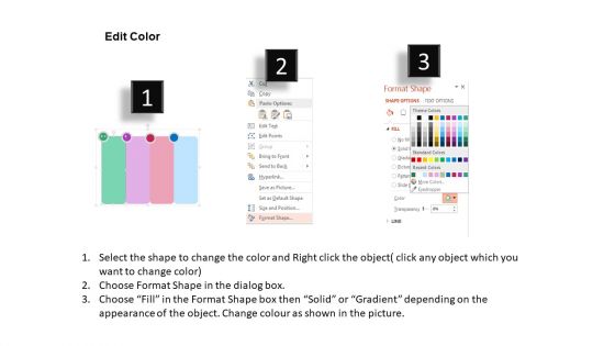 Horizontal Infographic For Swot Analysis PowerPoint Template
