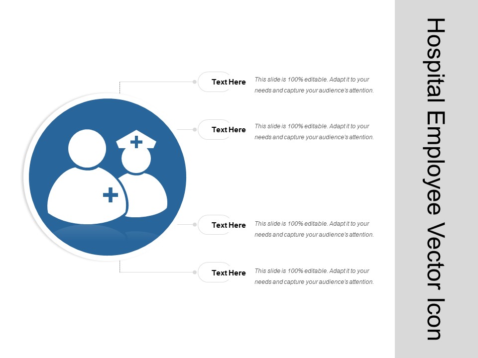 Hospital Employee Vector Icon Ppt PowerPoint Presentation Outline Infographic Template PDF