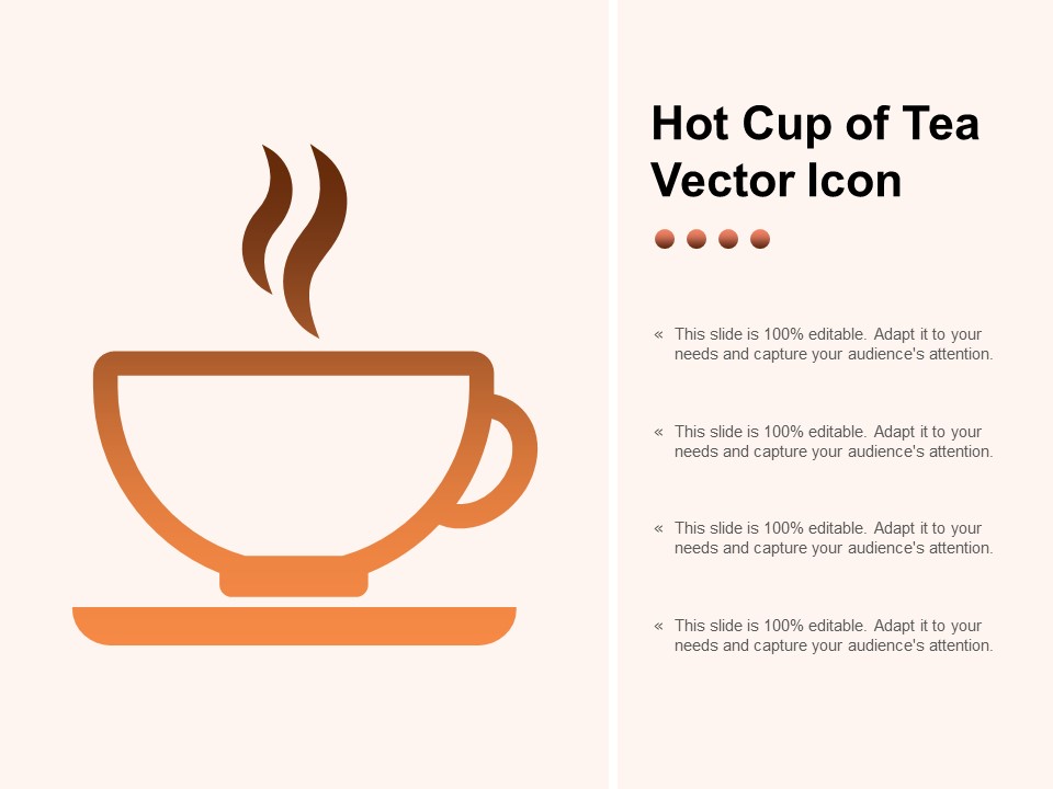 Hot Cup Of Tea Vector Icon Ppt PowerPoint Presentation Inspiration Skills