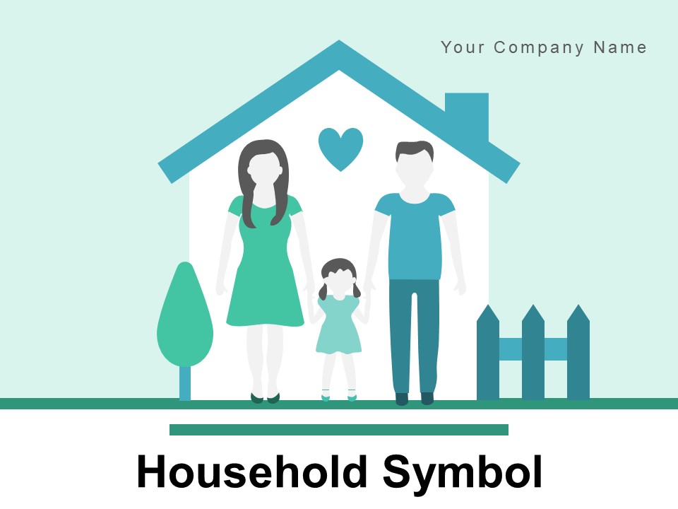 Household Symbol Family Member Affection Icon Ppt PowerPoint Presentation Complete Deck