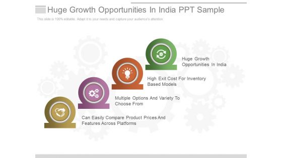 Huge Growth Opportunities In India Ppt Sample