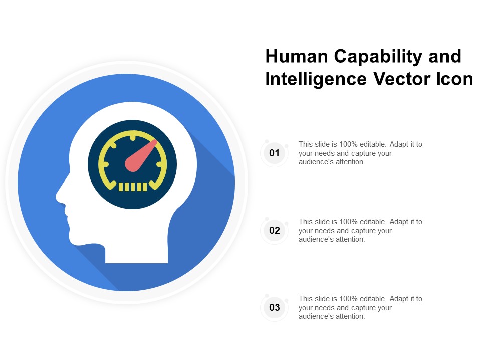 Human Capability And Intelligence Vector Icon Ppt PowerPoint Presentation Styles Portfolio PDF