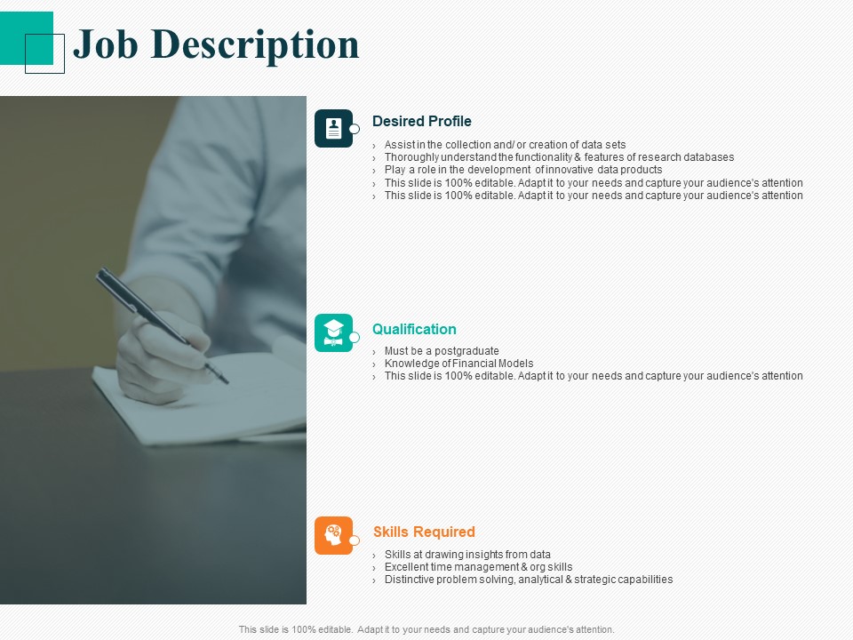 Human Capital Management Procedure Job Description Ppt Show Mockup PDF