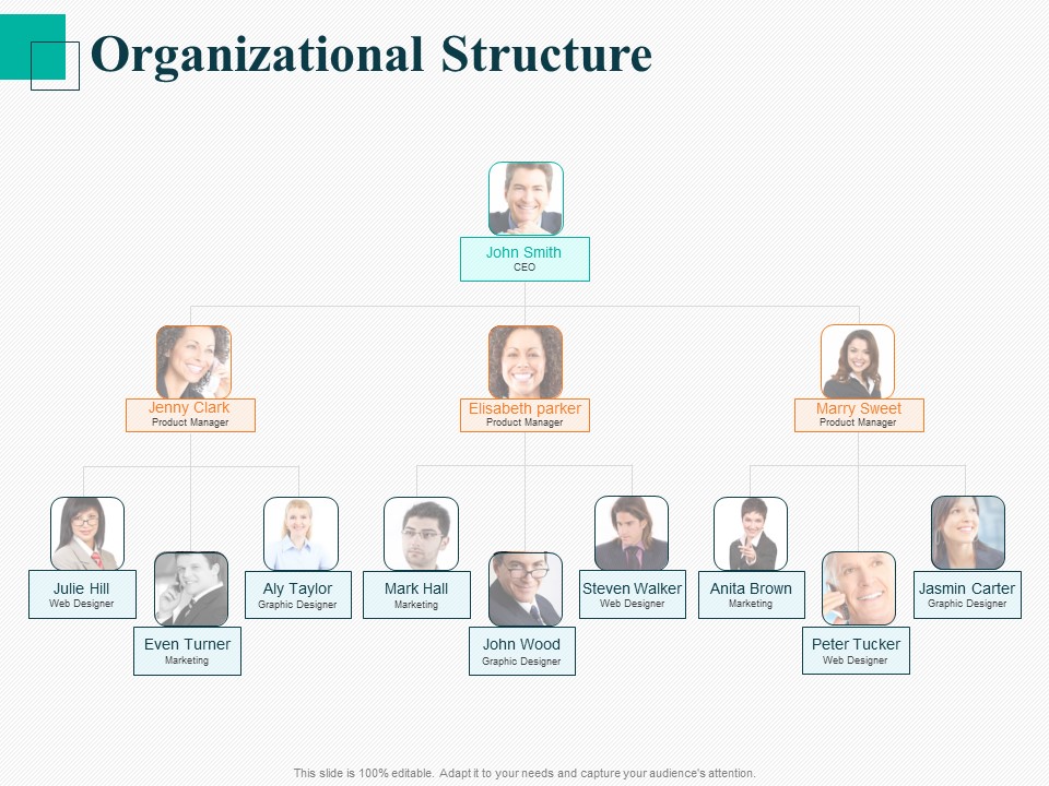 Human Capital Management Procedure Organizational Structure Ppt Inspiration Styles PDF