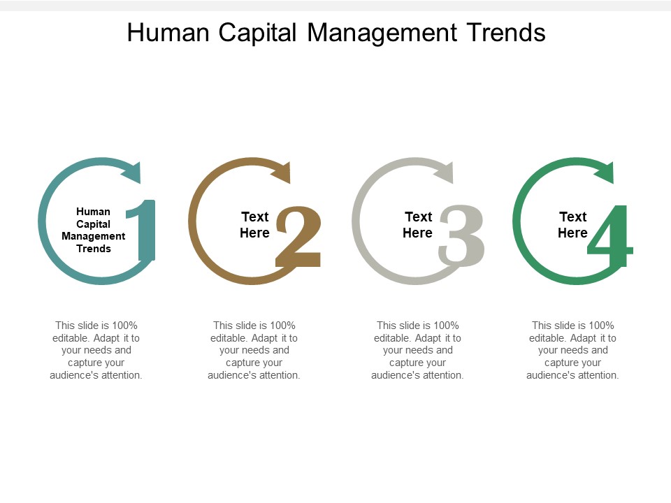 Human Capital Management Trends Ppt PowerPoint Presentation Summary Influencers Cpb