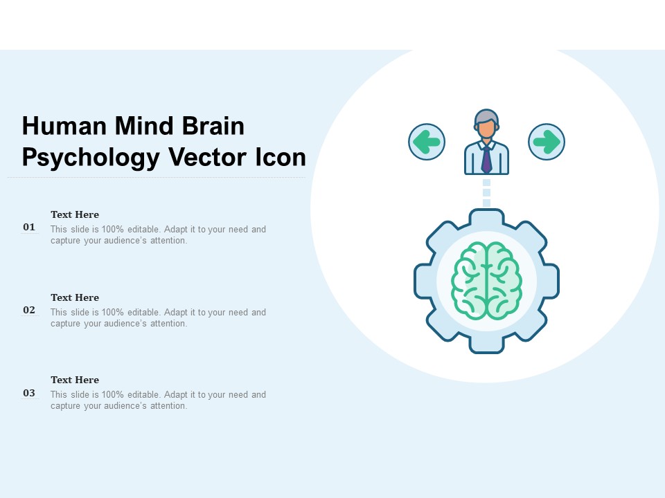 Human Mind Brain Psychology Vector Icon Ppt PowerPoint Presentation Gallery Example Introduction