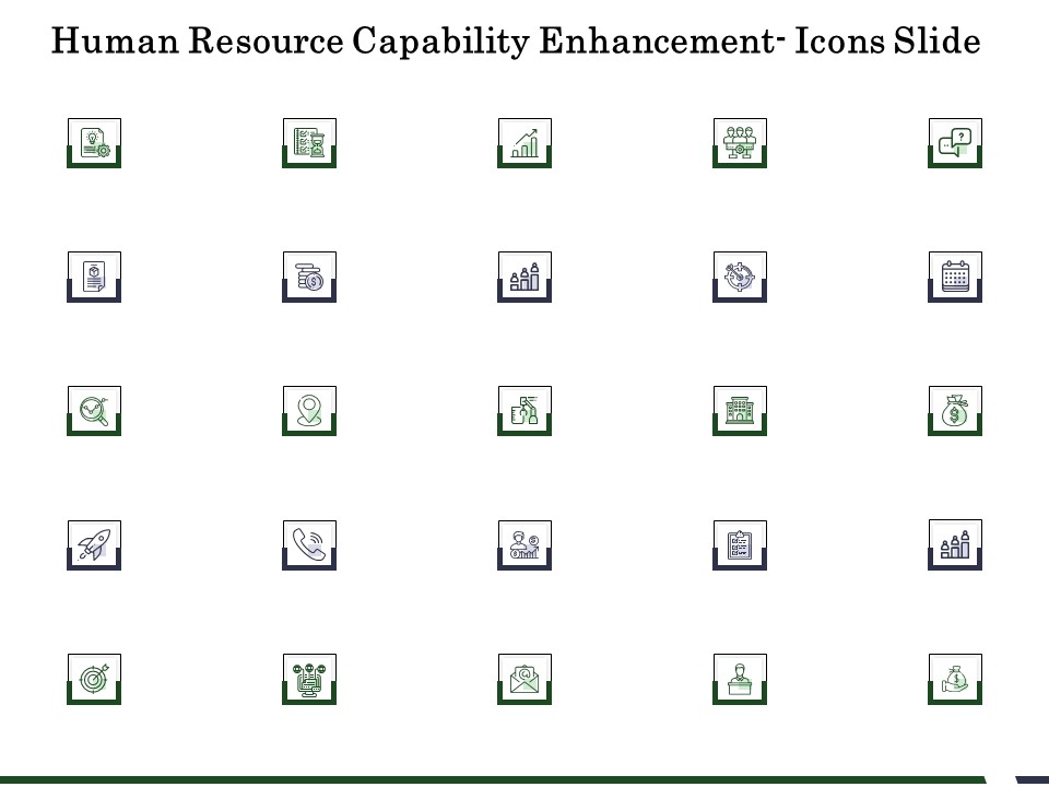 Human Resource Capability Enhancement Icons Slide Ppt Model Design Inspiration PDF