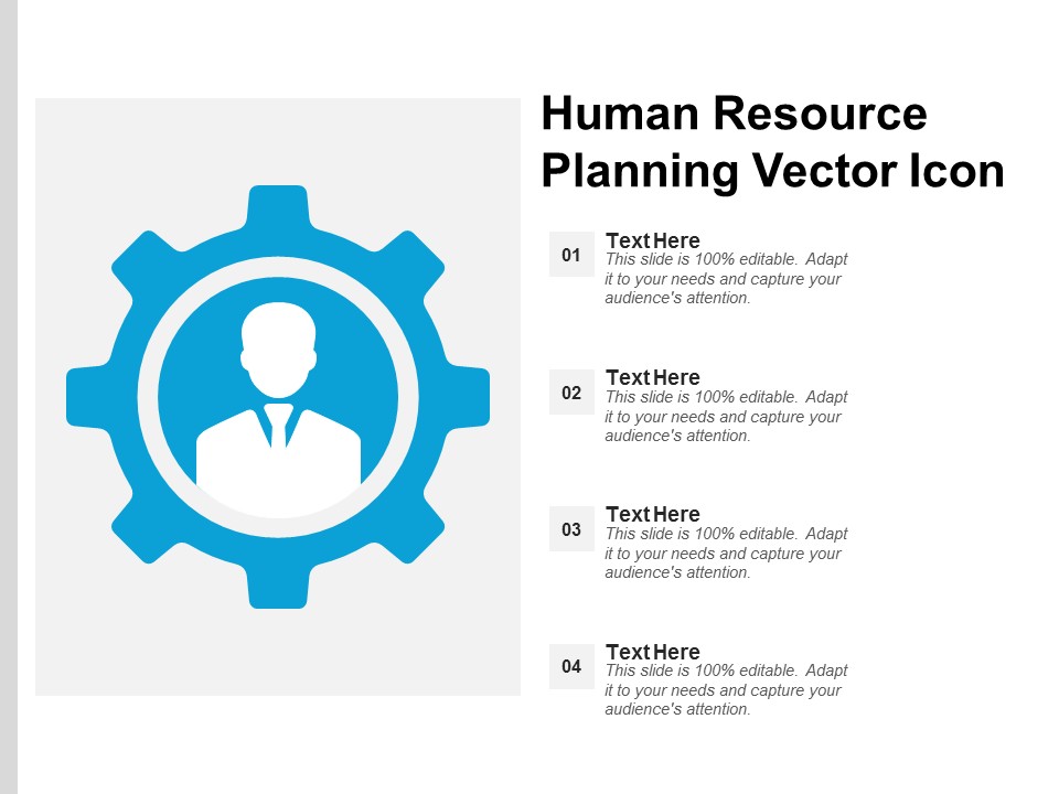 Human Resource Planning Vector Icon Ppt PowerPoint Presentation Gallery Graphics Design