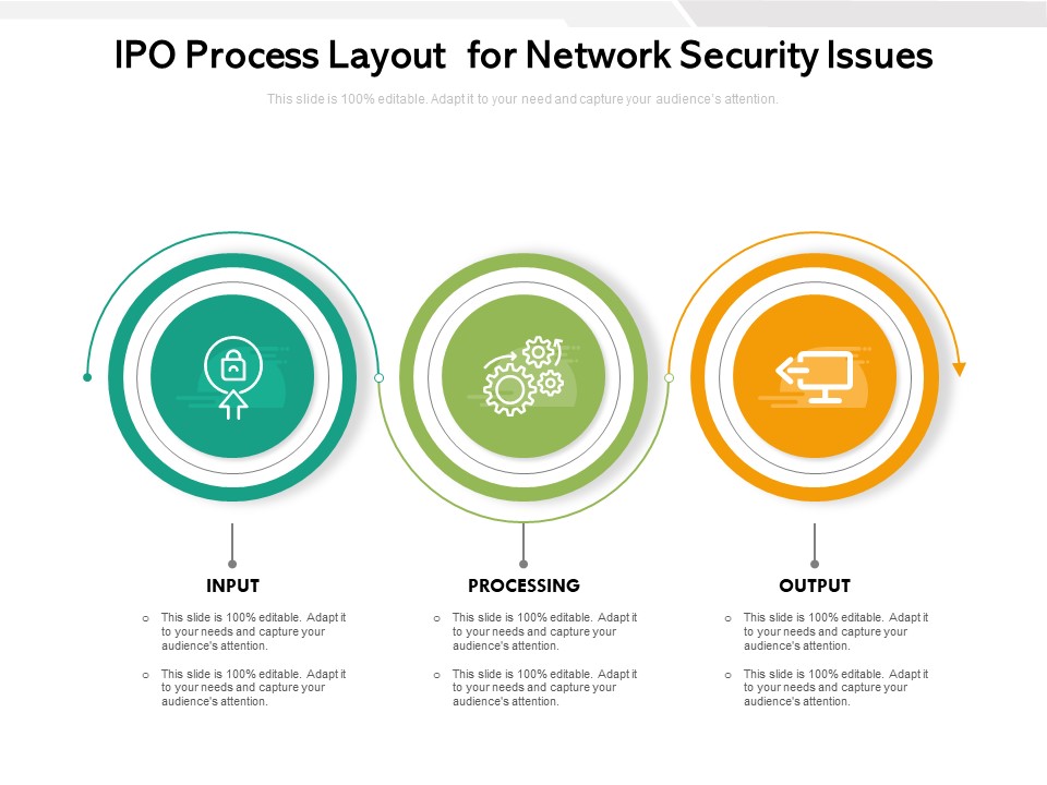 IPO Process Layout For Network Security Issues Ppt PowerPoint Presentation Outline Graphics Template PDF