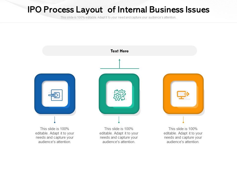 IPO Process Layout Of Internal Business Issues Ppt PowerPoint Presentation Summary Layout Ideas PDF