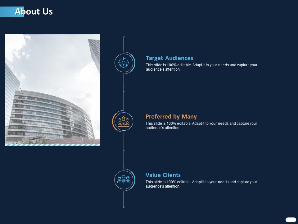 ITIL Strategy Service Excellence About Us Target Ppt PowerPoint Presentation Infographics Examples PDF