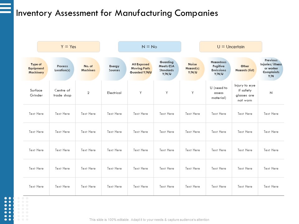 IT Infrastructure Governance Inventory Assessment For Manufacturing Companies Ppt Summary Tips PDF