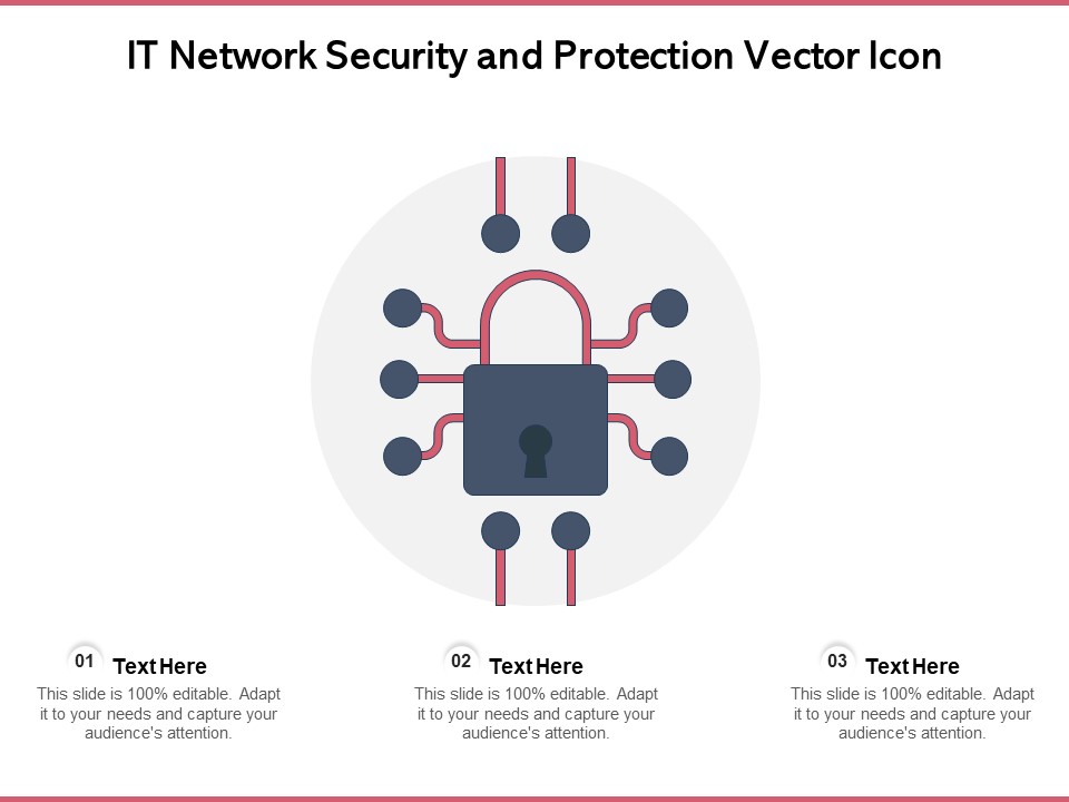 IT Network Security And Protection Vector Icon Ppt PowerPoint Presentation Gallery Slides PDF