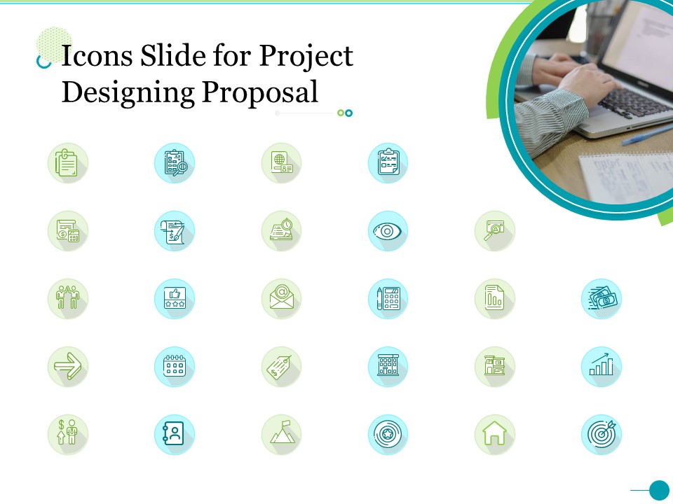 Icons Slide For Project Designing Proposal Ppt Icon Example PDF