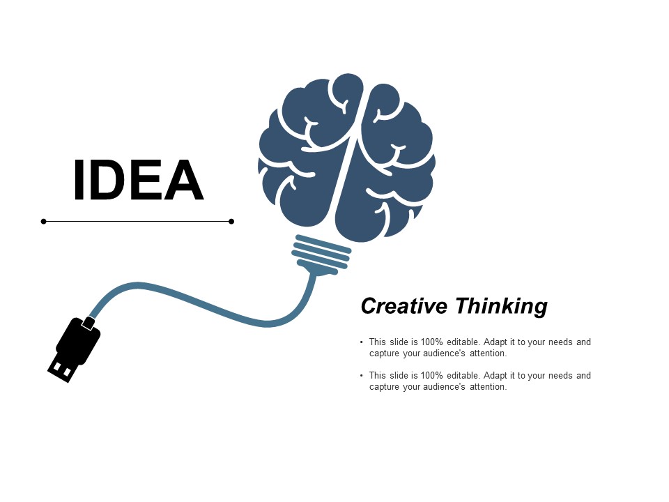 Idea Creative Thinking Ppt PowerPoint Presentation Styles Deck