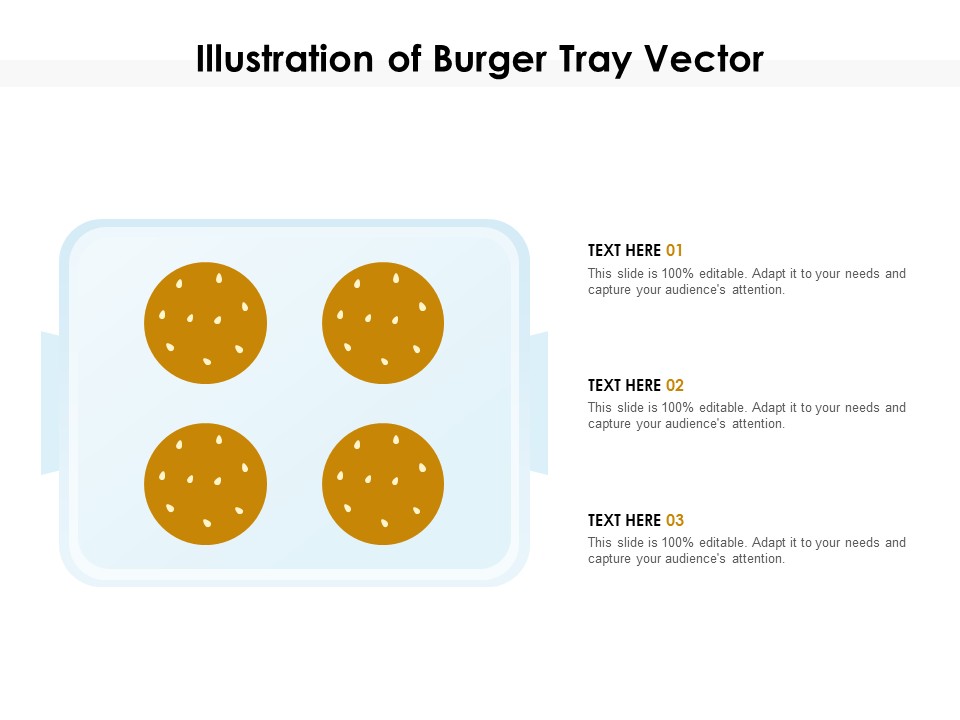 Illustration Of Burger Tray Vector Ppt PowerPoint Presentation Gallery Aids