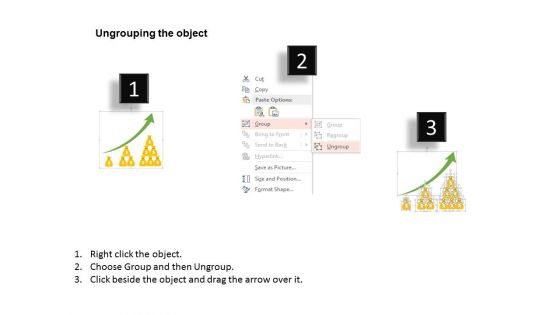Illustration Of Dollar Growth Arrow Powerpoint Template