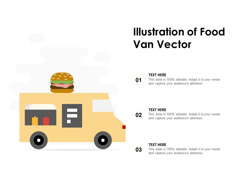 Illustration Of Food Van Vector Ppt PowerPoint Presentation Icon Diagrams