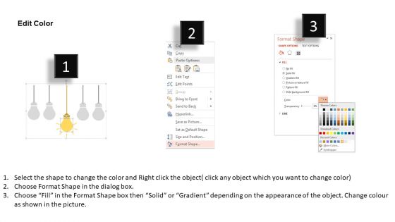 Illustration Of Innovative Idea Powerpoint Templates
