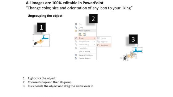 Illustration Of Save Money Concept Powerpoint Templates