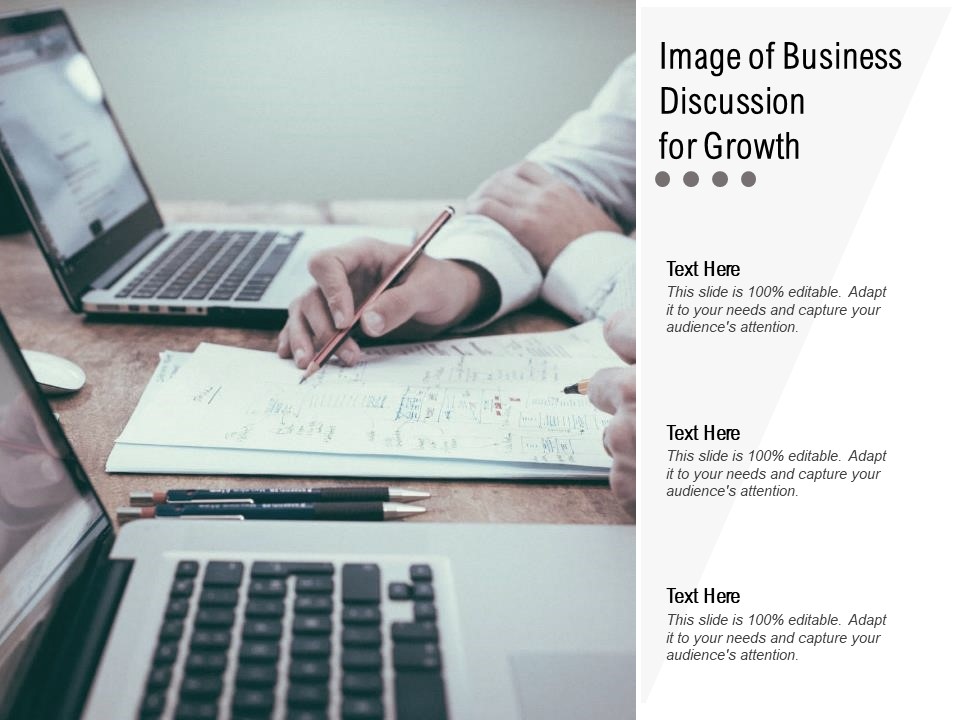 Image Of Business Discussion For Growth Ppt PowerPoint Presentation Show Example