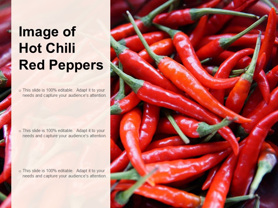 Image Of Hot Chili Red Peppers Ppt PowerPoint Presentation Inspiration Grid