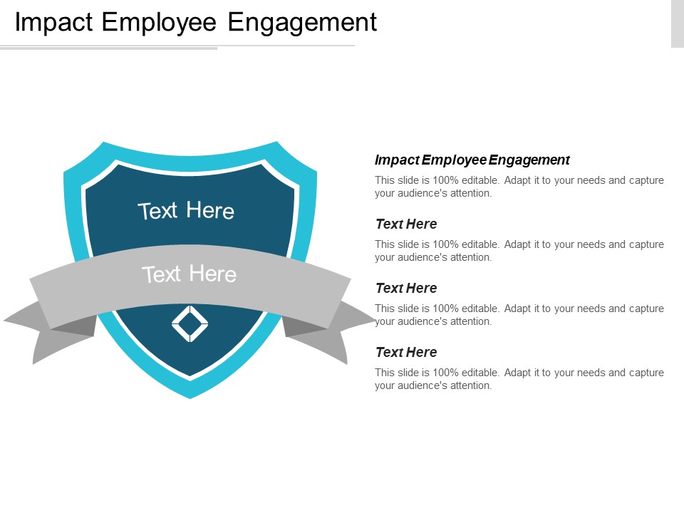 Impact Employee Engagement Ppt PowerPoint Presentation Diagram Ppt