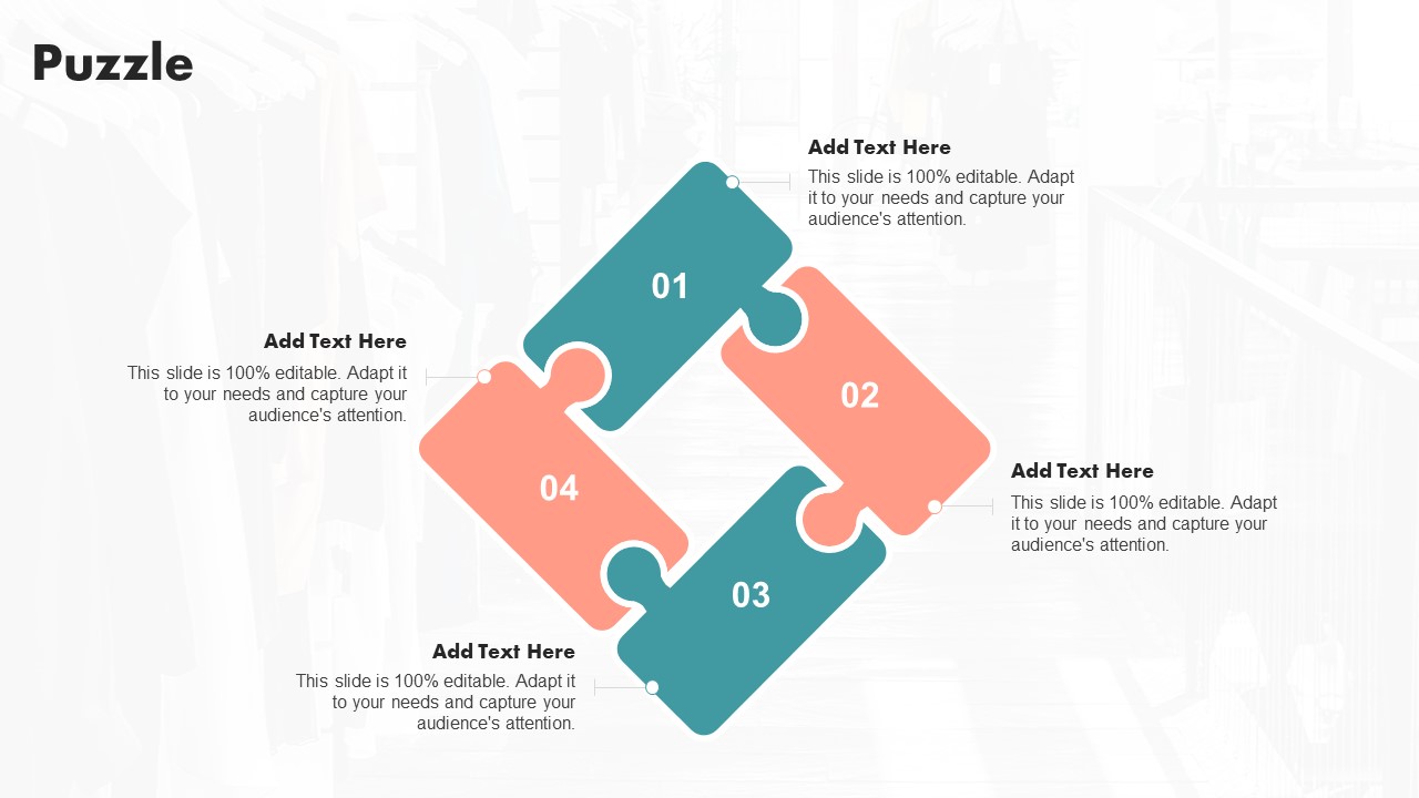 Implementation Of An Effective Retail Center Advertising Plan Puzzle Elements PDF