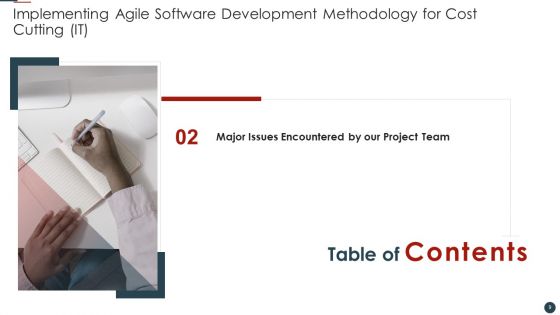 Implementing Agile Software Development Methodology For Cost Cutting IT Ppt PowerPoint Presentation Complete Deck With Slides