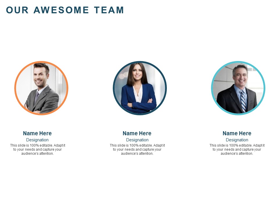 Implementing Digital Asset Management Our Awesome Team Ppt Show Graphics Template PDF