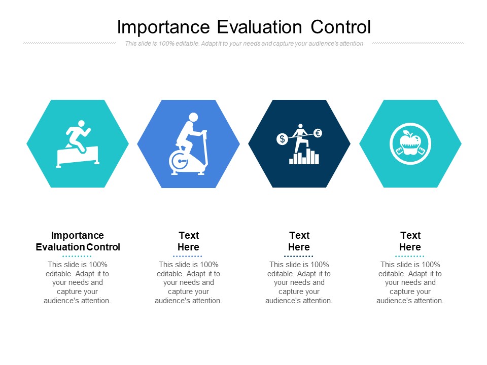 Importance Evaluation Control Ppt PowerPoint Presentation Infographics Samples Cpb