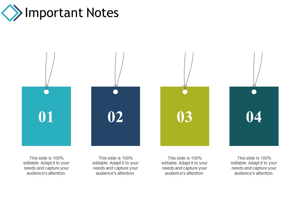 Important Notes Education Ppt PowerPoint Presentation Layouts Backgrounds