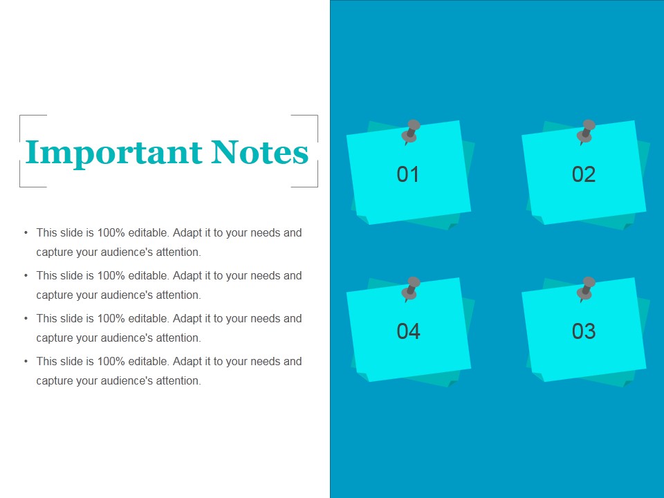 Important Notes Ppt PowerPoint Presentation Infographics File Formats