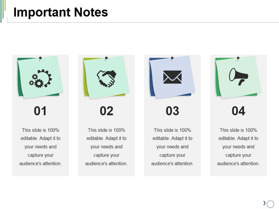 Important Notes Ppt PowerPoint Presentation Model Clipart