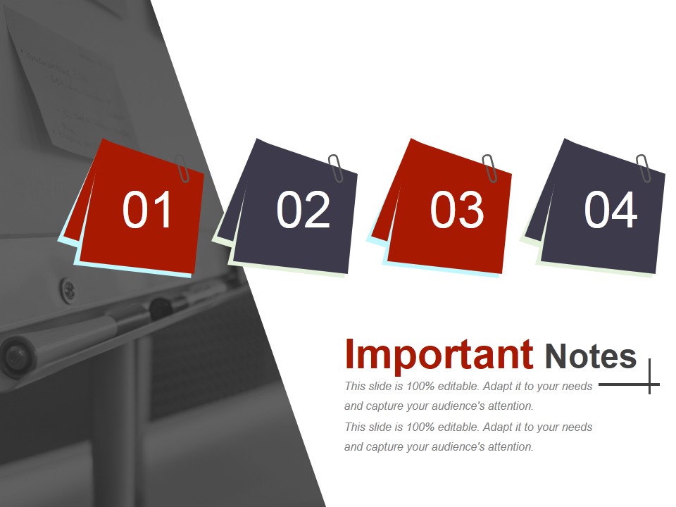 Important Notes Ppt PowerPoint Presentation Portfolio Backgrounds