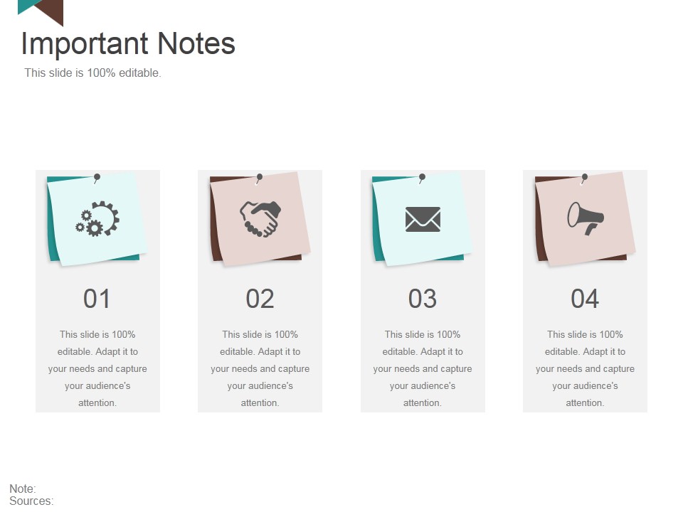 Important Notes Ppt PowerPoint Presentation Visual Aids Portfolio