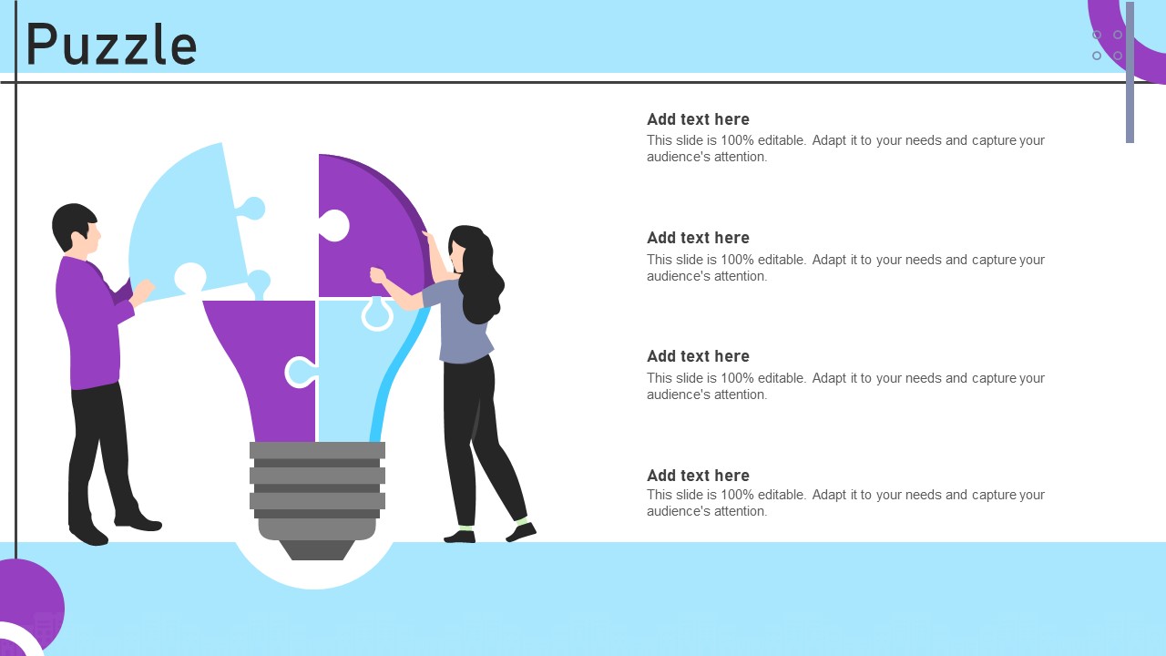 Inbound And Outbound Marketing Tactics For Start Ups To Drive Business Growth Puzzle Themes PDF