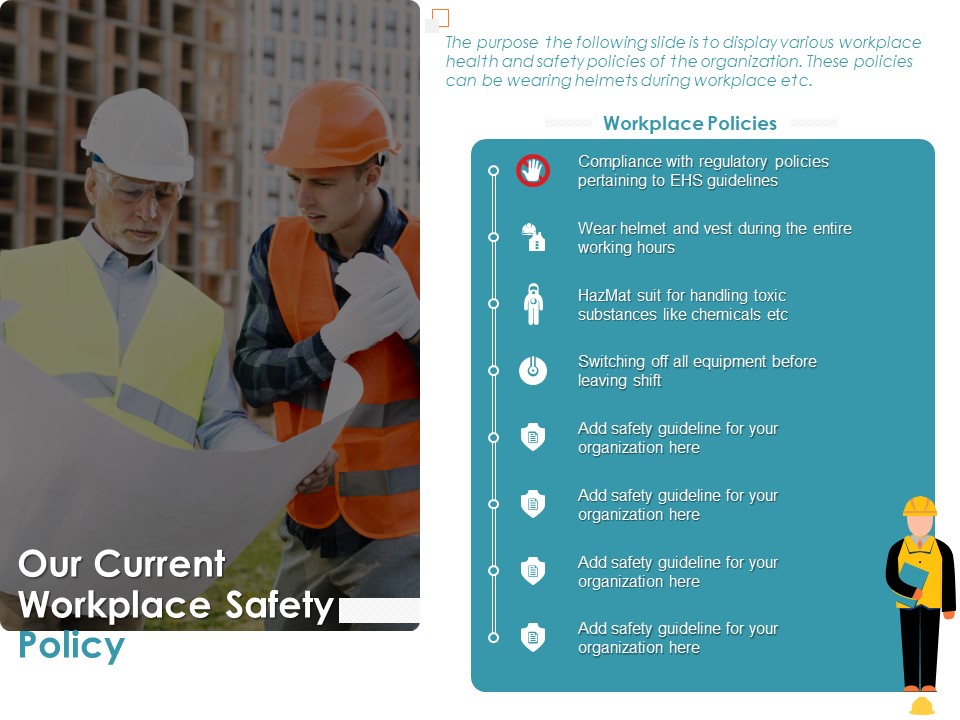 Incident Management Process Safety Our Current Workplace Safety Policy Diagrams PDF