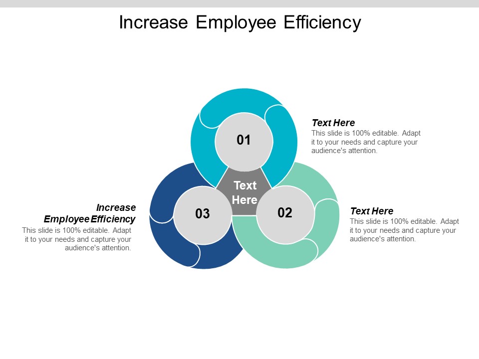 Increase Employee Efficiency Ppt PowerPoint Presentation Summary Visuals Cpb